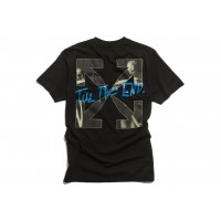 END. x Off-White San Girolamo Tee Black/Light Blue