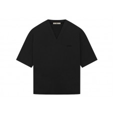 Fear of God Athletics Heavy Jersey V-Neck Tee Black/Black