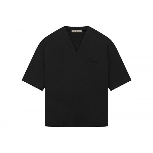 Fear of God Athletics Heavy Jersey V-Neck Tee Black/Black Fear of God Athletics Heavy Jersey V-Neck Tee Black/Black