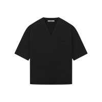 Fear of God Athletics Heavy Jersey V-Neck Tee Black/Black