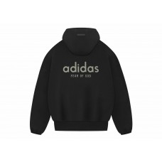 Fear of God Athletics Heavy Fleece Hoodie Black