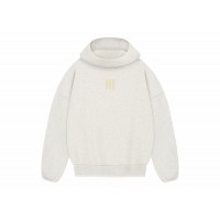Fear of God Athletics Heavy Fleece Hoodie Oatmeal Heather