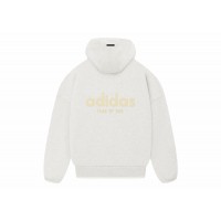 Fear of God Athletics Heavy Fleece Hoodie Oatmeal Heather