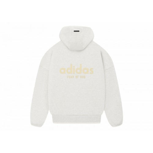 Fear of God Athletics Heavy Fleece Hoodie Oatmeal Heather
