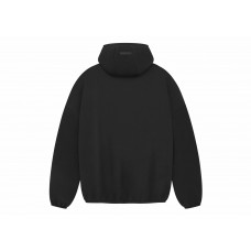 Fear of God Athletics Suede Fleece Hoodie Black
