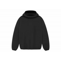 Fear of God Athletics Suede Fleece Hoodie Black