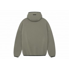 Fear of God Athletics Suede Fleece Hoodie Clay