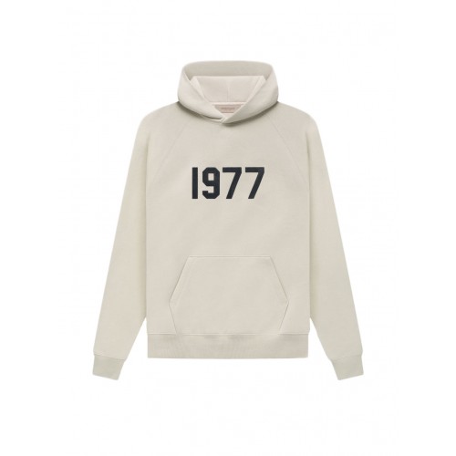 Оригинальный шмот Fear of God Essentials 1977 Hoodie Wheat