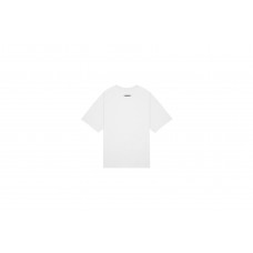 Fear of God Essentials 3D Silicon Applique Boxy T-Shirt White