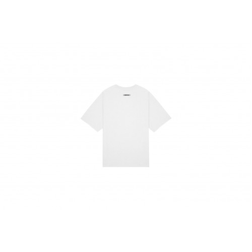Оригинальный шмот Fear of God Essentials 3D Silicon Applique Boxy T-Shirt White