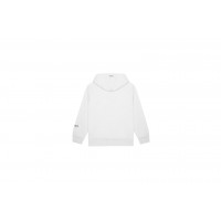 Fear of God Essentials 3D Silicon Applique Pullover Hoodie White