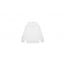 Fear of God Essentials 3D Silicon Applique Pullover Hoodie White