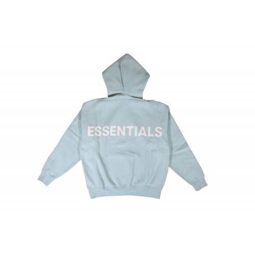 Оригинальный шмот Fear of God Essentials 3M Logo Pullover Hoodie Blue