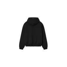Fear of God Essentials 90s Fleece Hoodie Jet Black