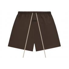 Fear of God Essentials Bonded Nylon Soccer Short Brown