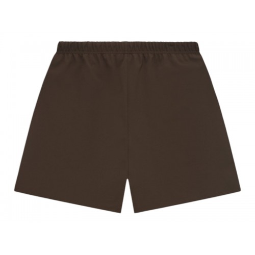 Fear of God Essentials Bonded Nylon Soccer Short Brown Fear of God Essentials Bonded Nylon Soccer Short Brown