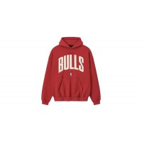 Fear of God Essentials Bulls 90s Hoodie Red