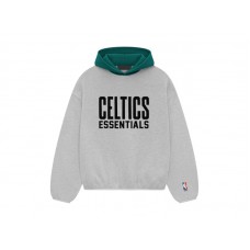 Fear of God Essentials Celtics Hoodie Light Heather
