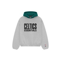 Fear of God Essentials Celtics Hoodie Light Heather