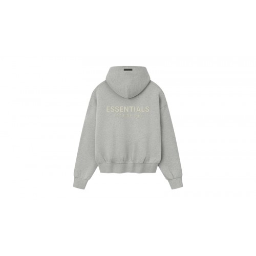 Fear of God Essentials Classic Fleece Hoodie Concrete Heather