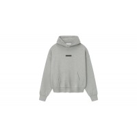 Fear of God Essentials Classic Fleece Hoodie Concrete Heather