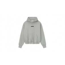 Fear of God Essentials Classic Fleece Hoodie Concrete Heather