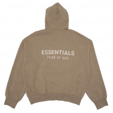 Fear of God Essentials Classic Fleece Hoodie (FW25) Homestead Heather