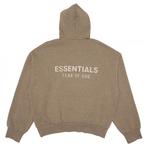 Fear of God Essentials Classic Fleece Hoodie (FW25) Homestead Heather