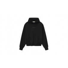 Fear of God Essentials Classic Fleece Hoodie Jet Black