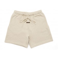 Fear of God Essentials Classic Fleece Sweatshort (FW25) Heather Stone
