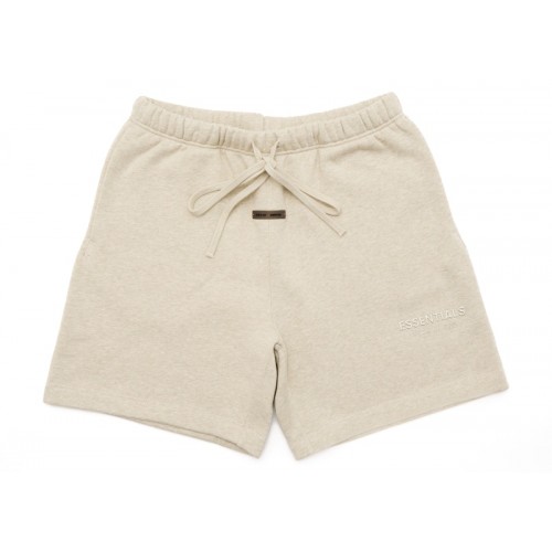 Fear of God Essentials Classic Fleece Sweatshort (FW25) Heather Stone