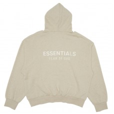 Fear of God Essentials Classic Hoodie Heather Stone
