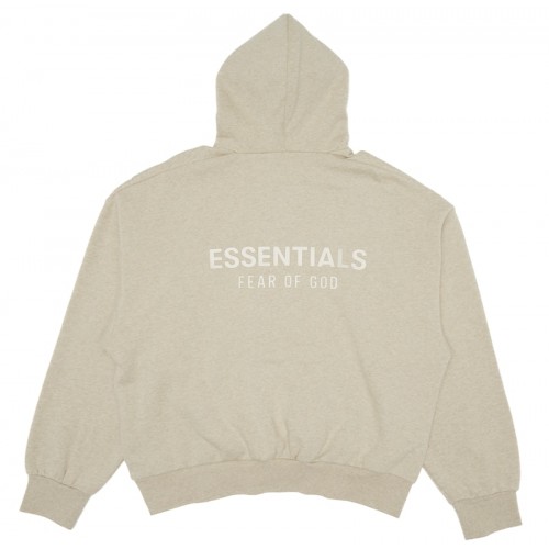 Fear of God Essentials Classic Hoodie Heather Stone