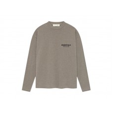 Fear of God Essentials Classic Long Sleeve Tee Homestead Heather