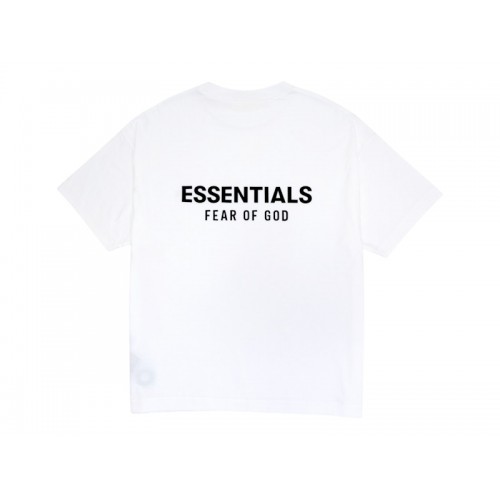 Fear of God Essentials Classic Short Sleeve Tee Bright White