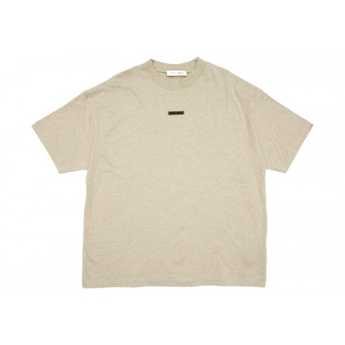 Fear of God Essentials Classic Short Sleeve Tee Heather Stone