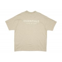 Fear of God Essentials Classic Short Sleeve Tee Heather Stone