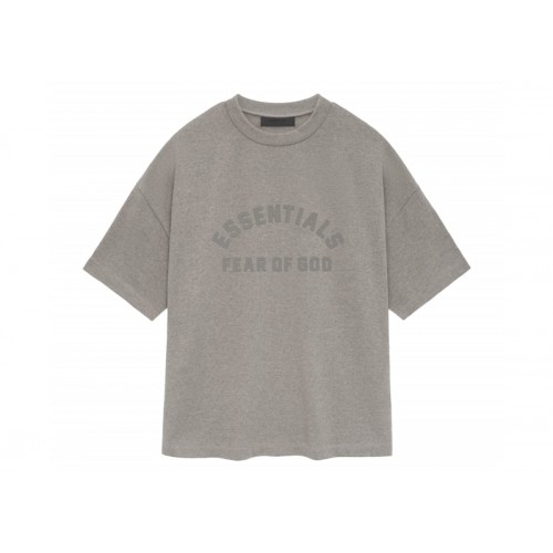 Fear of God Essentials Core Collection Heavy S/S Tee Heather Grey