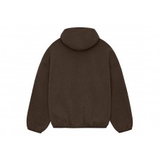 Fear of God Essentials Core Collection Hoodie Heather Wood