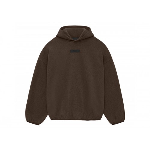 Fear of God Essentials Core Collection Hoodie Heather Wood