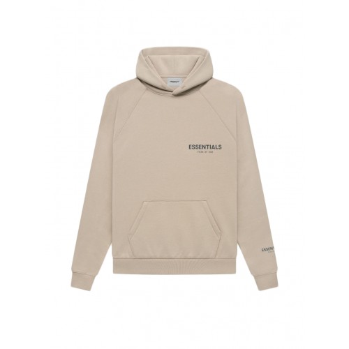 Оригинальный шмот Fear of God Essentials Core Collection Pullover Hoodie String/Tan