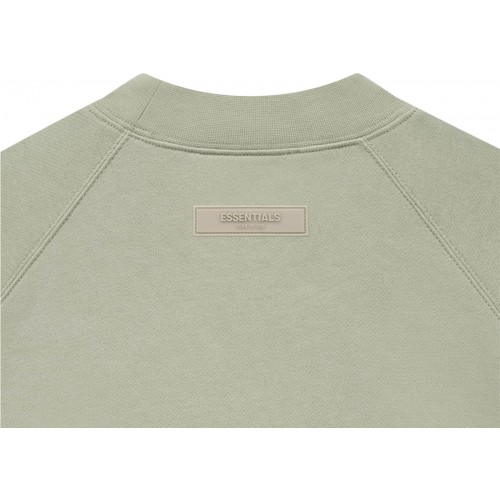 Оригинальный шмот Fear of God Essentials Crewneck Crewneck Seafoam