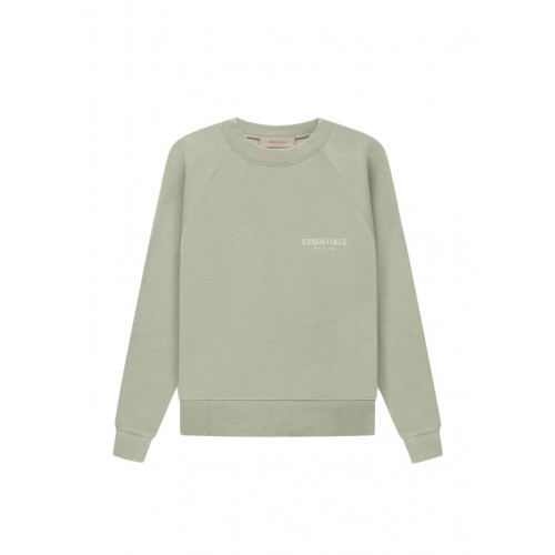 Оригинальный шмот Fear of God Essentials Crewneck Crewneck Seafoam