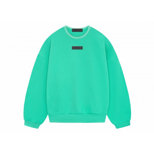 Оригинальный шмот Fear of God Essentials Crewneck Mint Leaf