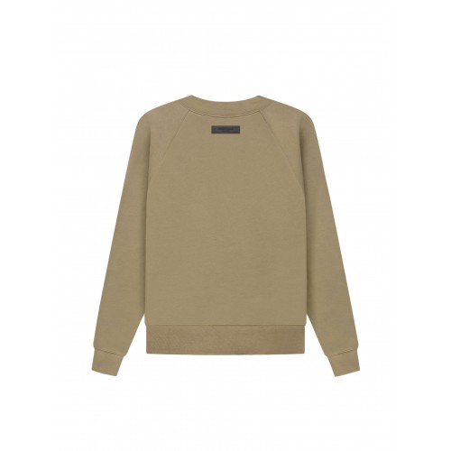 Оригинальный шмот Fear of God Essentials Crewneck Oak
