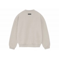 Fear of God Essentials Crewneck Silver Cloud
