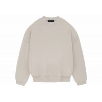 Fear of God Essentials Crewneck Silver Cloud