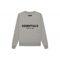 Fear of God Essentials Crewneck (SS22) Dark Oatmeal