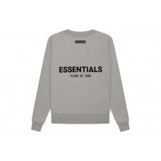 Fear of God Essentials Crewneck (SS22) Dark Oatmeal