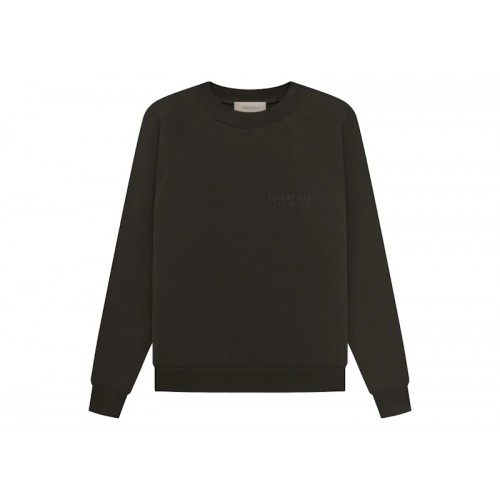 Fear of God Essentials Crewneck Sweatshirt Off Black